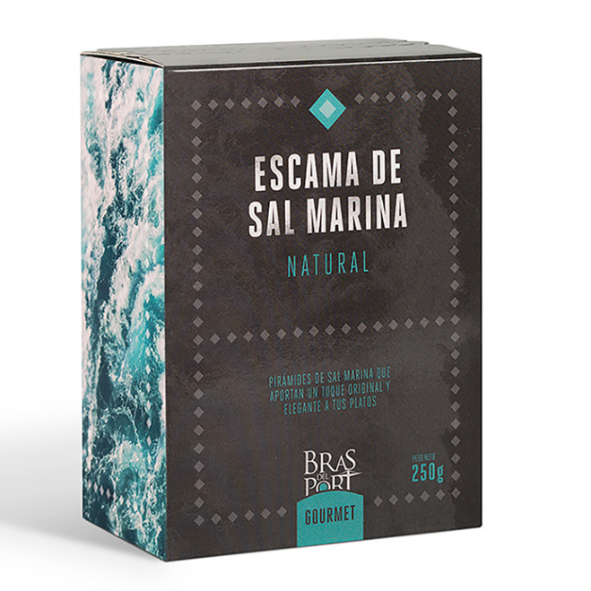 Natural Sea Salt Flakes – A Gourmet Touch for Your Dishes (250 g)