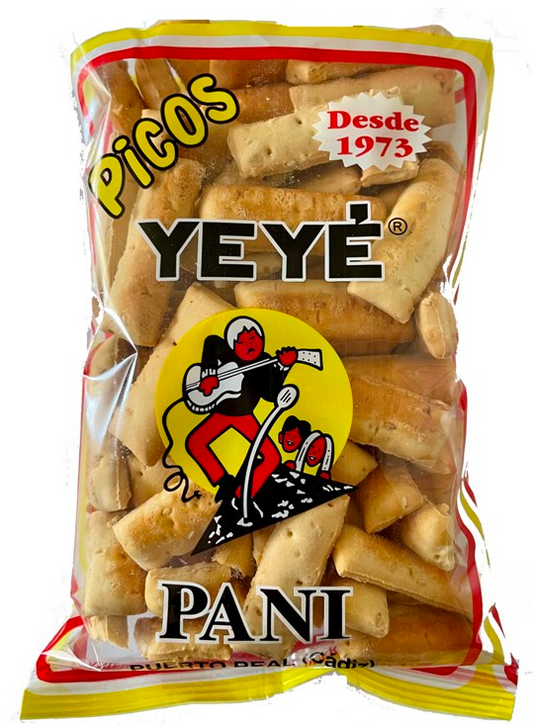 Yeyé Pani Crunchy Artisan Flatbread Bites – Traditional Andalusian Snack 180g
